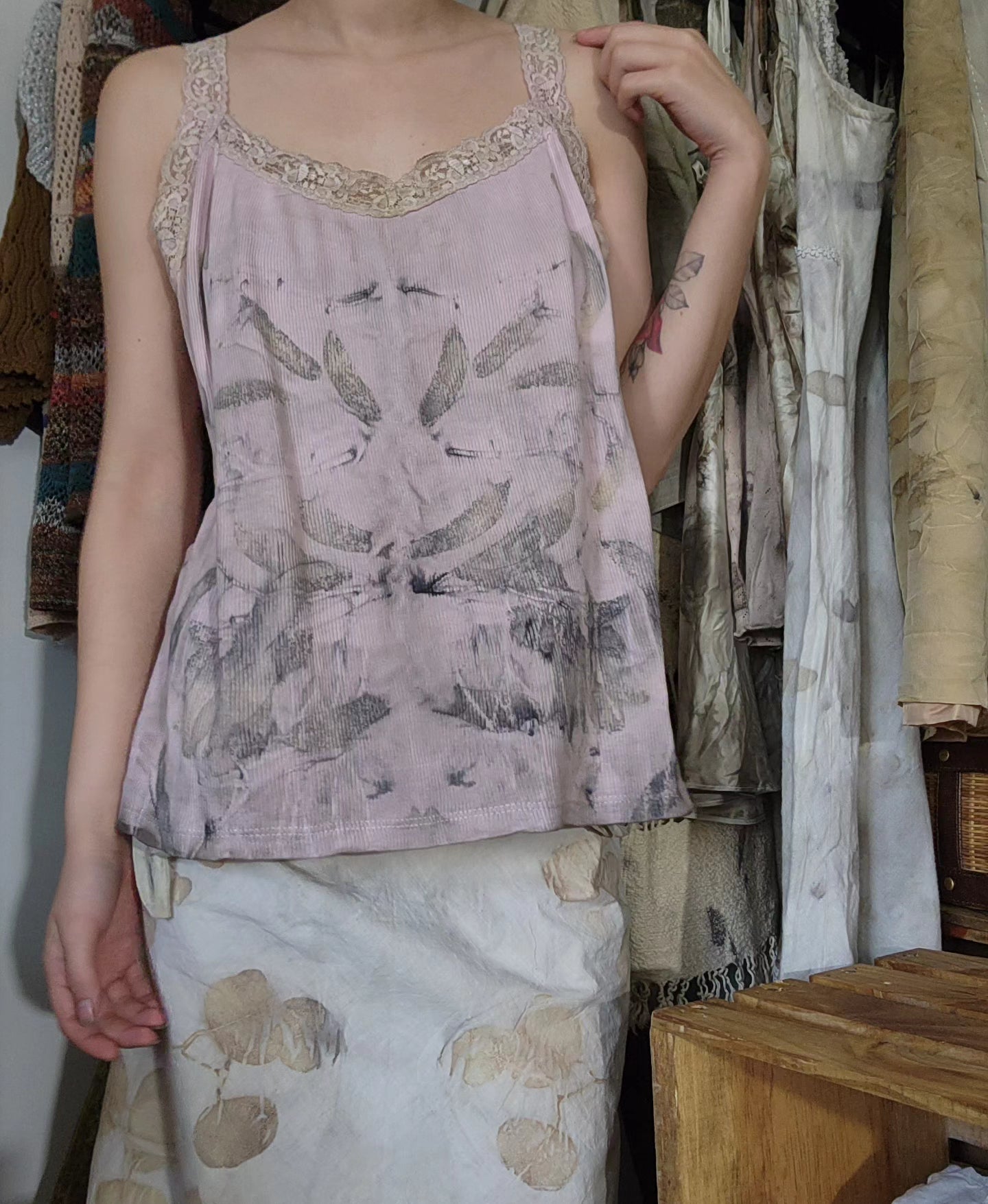 Eco-Printed Vintage Cami from JKLA
