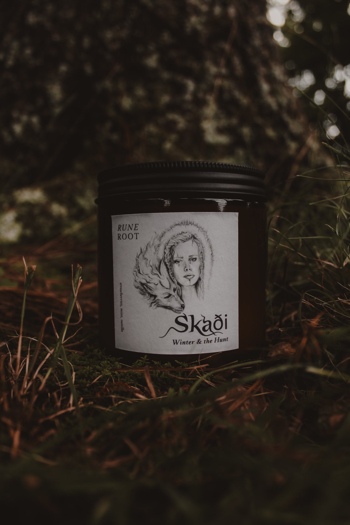 Skaði Mythology Candle